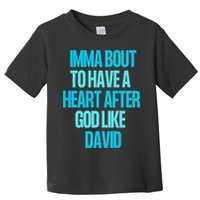 Inspirational Heart After God Like David Toddler T-Shirt