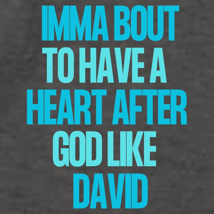 Inspirational Heart After God Like David Vector Backpack