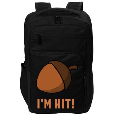 Im Hit Acorn Meme Funny Cop Parody 2024 Police Impact Tech Backpack