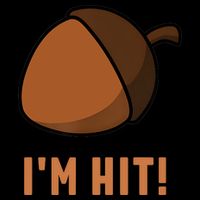 Im Hit Acorn Meme Funny Cop Parody 2024 Police Drawstring Bag