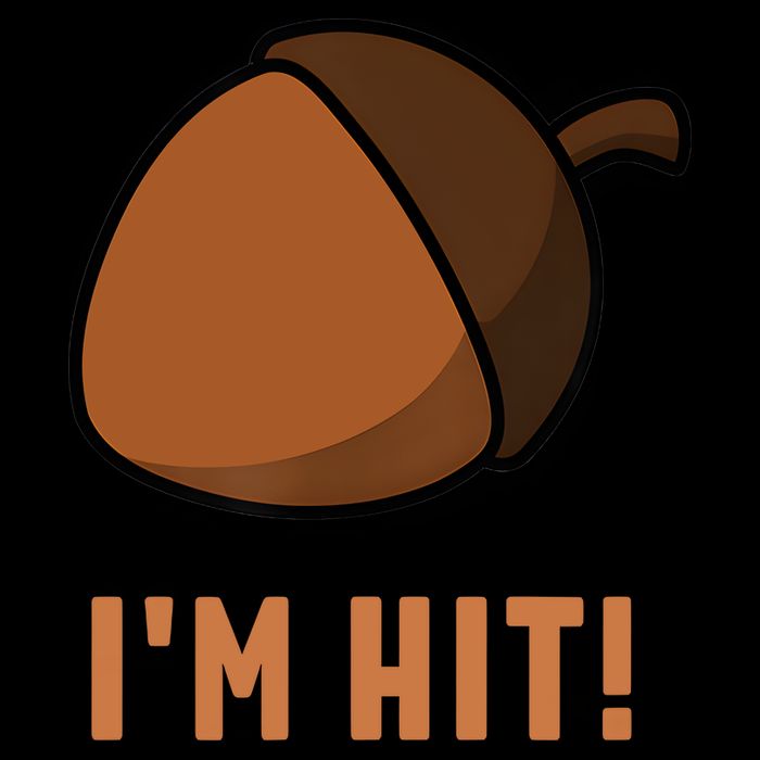 Im Hit Acorn Meme Funny Cop Parody 2024 Police Drawstring Bag