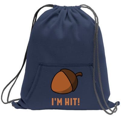 Im Hit Acorn Meme Funny Cop Parody 2024 Police Sweatshirt Cinch Pack Bag