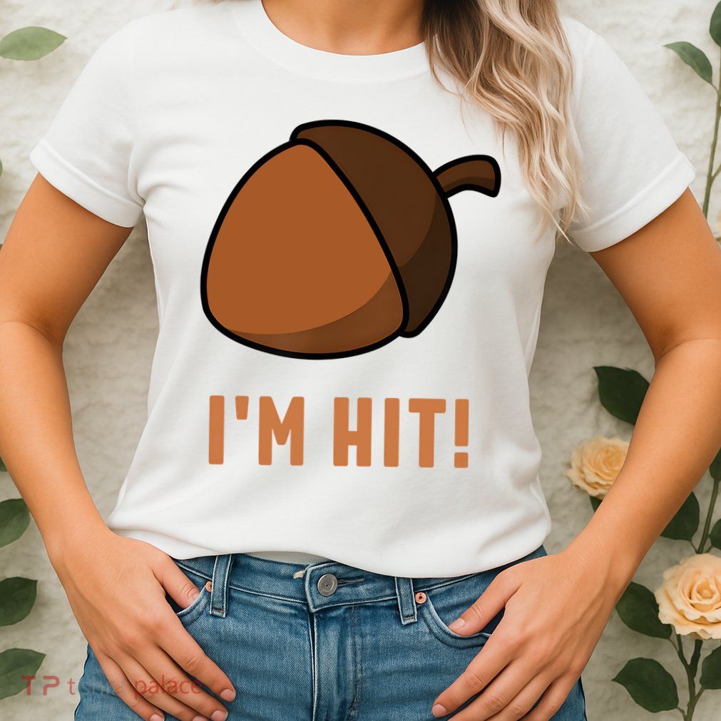 Im Hit Acorn Meme Funny Cop Parody 2024 Police Womens T-Shirt