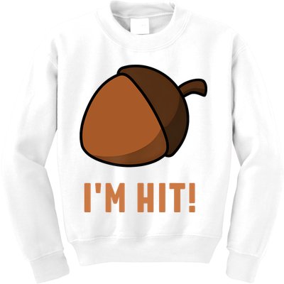 Im Hit Acorn Meme Funny Cop Parody 2024 Police Kids Sweatshirt