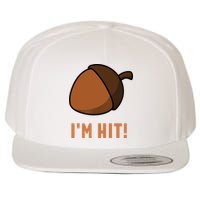 Im Hit Acorn Meme Funny Cop Parody 2024 Police Wool Snapback Cap