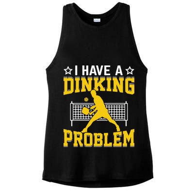 I Have A Drinking Problem Pickleball Paddle Ladies PosiCharge Tri-Blend Wicking Tank
