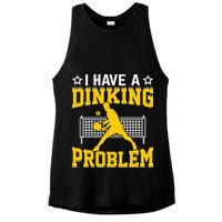 I Have A Drinking Problem Pickleball Paddle Ladies PosiCharge Tri-Blend Wicking Tank