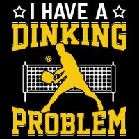 I Have A Drinking Problem Pickleball Paddle Backpack