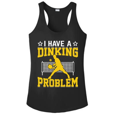 I Have A Drinking Problem Pickleball Paddle Ladies PosiCharge Competitor Racerback Tank