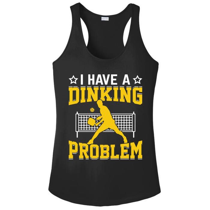 I Have A Drinking Problem Pickleball Paddle Ladies PosiCharge Competitor Racerback Tank