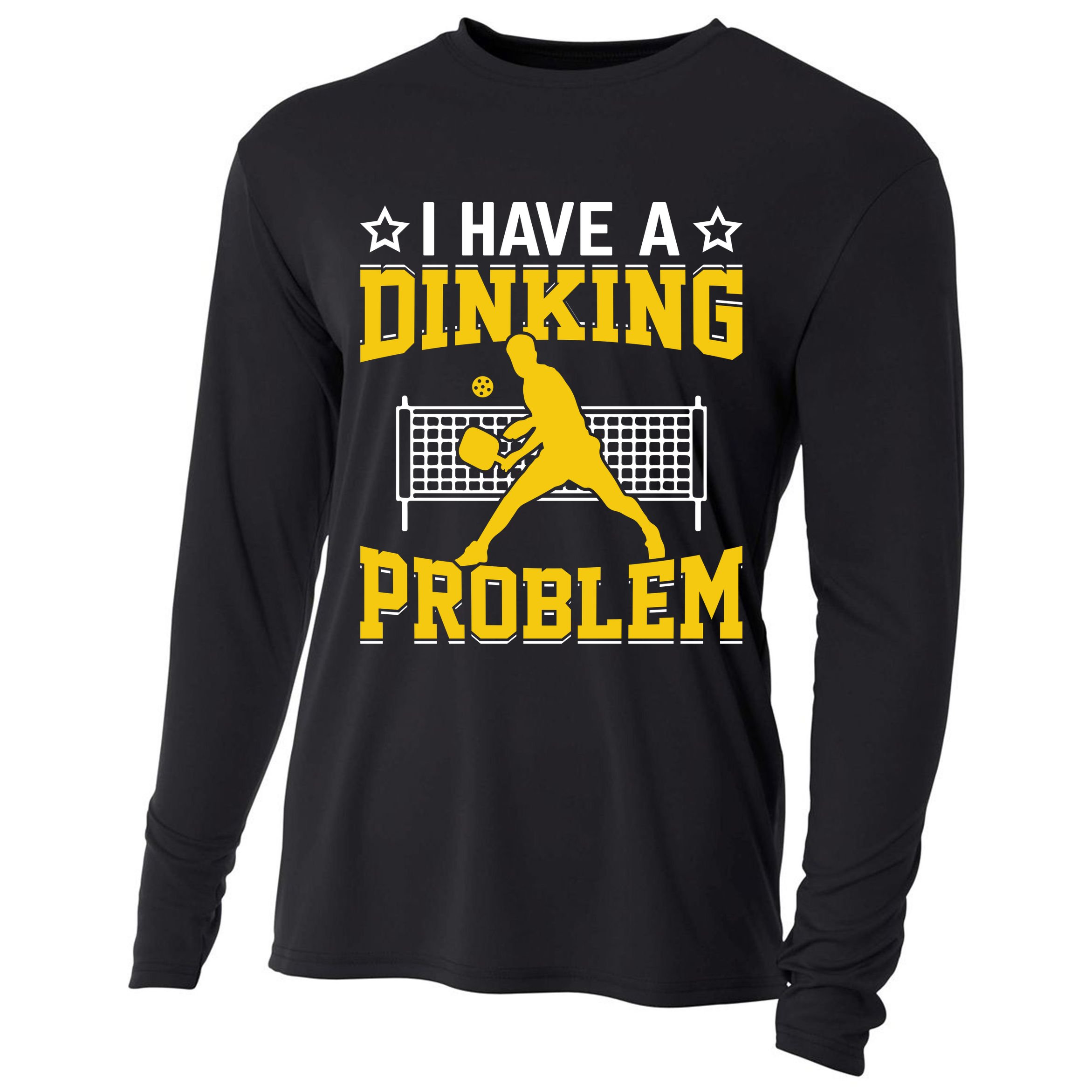 I Have A Drinking Problem Pickleball Paddle Cooling Performance Long Sleeve Crew