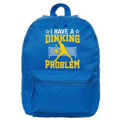I Have A Drinking Problem Pickleball Paddle 16 in Basic Backpack