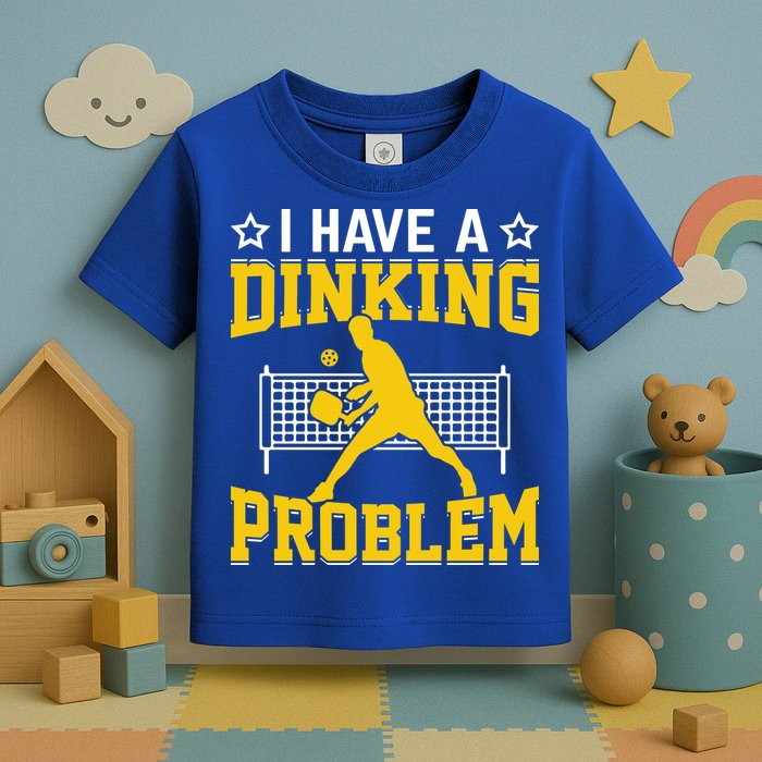 I Have A Drinking Problem Pickleball Paddle Toddler T-Shirt