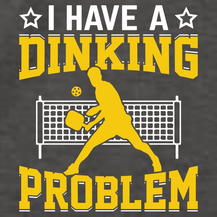 I Have A Drinking Problem Pickleball Paddle Vector Backpack
