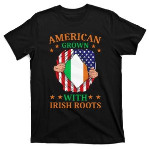 Ireland Home American Grown With Irish Roots T-Shirt