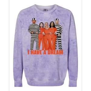 I Have A Dream Colorblast Crewneck Sweatshirt