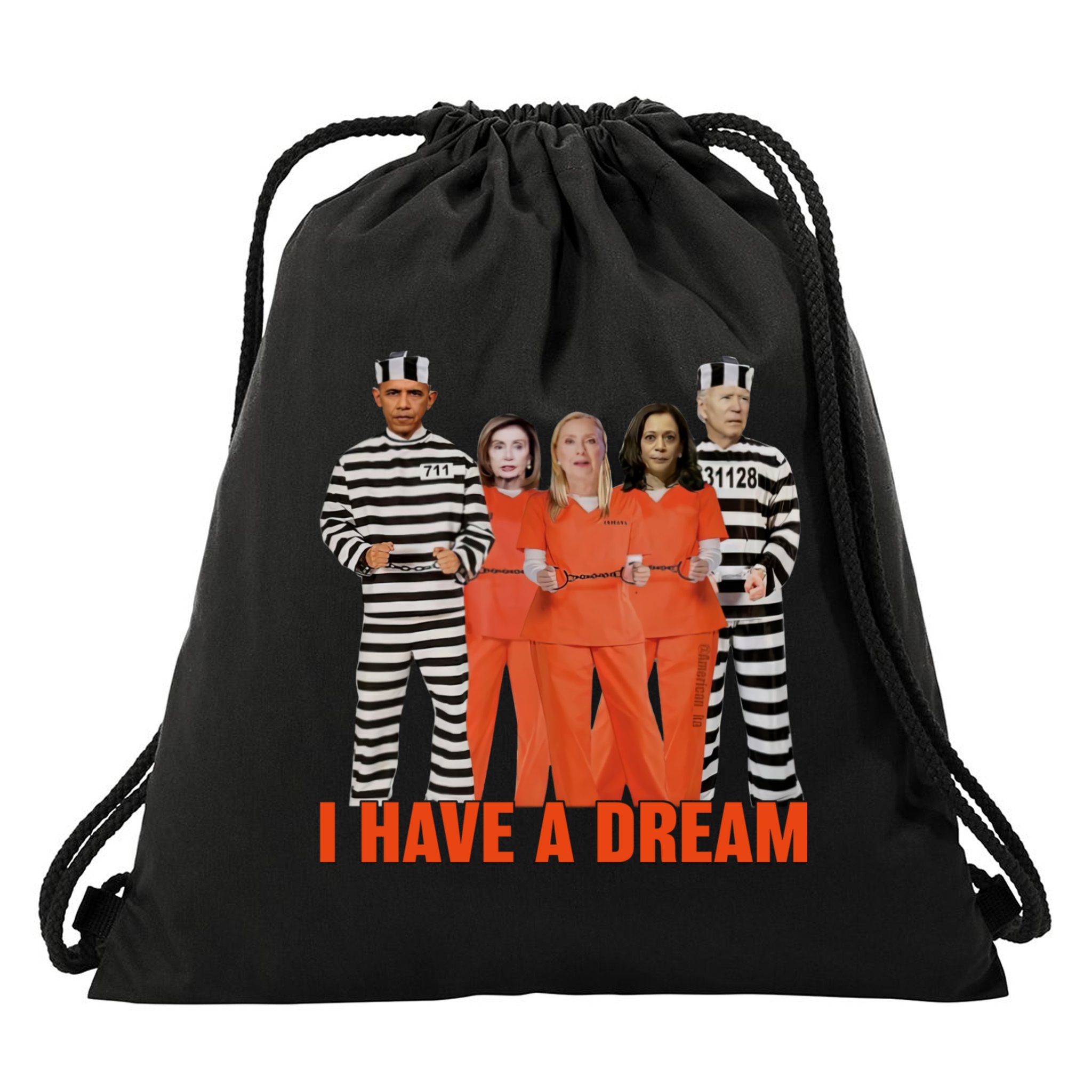 I Have A Dream Drawstring Bag