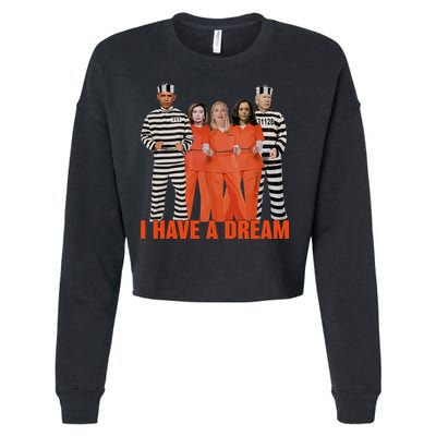 I Have A Dream Cropped Pullover Crew