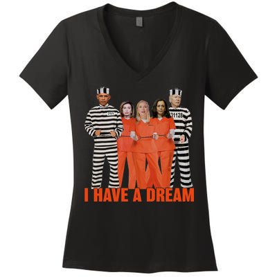 I Have A Dream Women's V-Neck T-Shirt