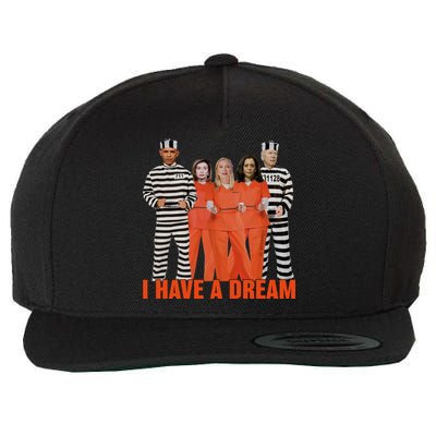 I Have A Dream Wool Snapback Cap