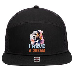 I Have A Dream Martin Luther King Jr. Mlk Day 7 Panel Mesh Trucker Snapback Hat