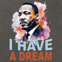 I Have A Dream Martin Luther King Jr. Mlk Day Cotton Canvas Backpack