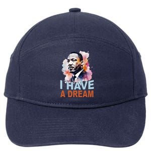 I Have A Dream Martin Luther King Jr. Mlk Day 7-Panel Snapback Hat