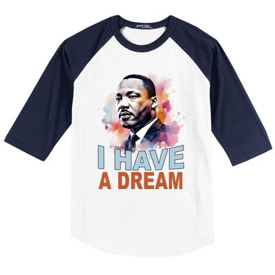 I Have A Dream Martin Luther King Jr. Mlk Day Baseball Sleeve Shirt