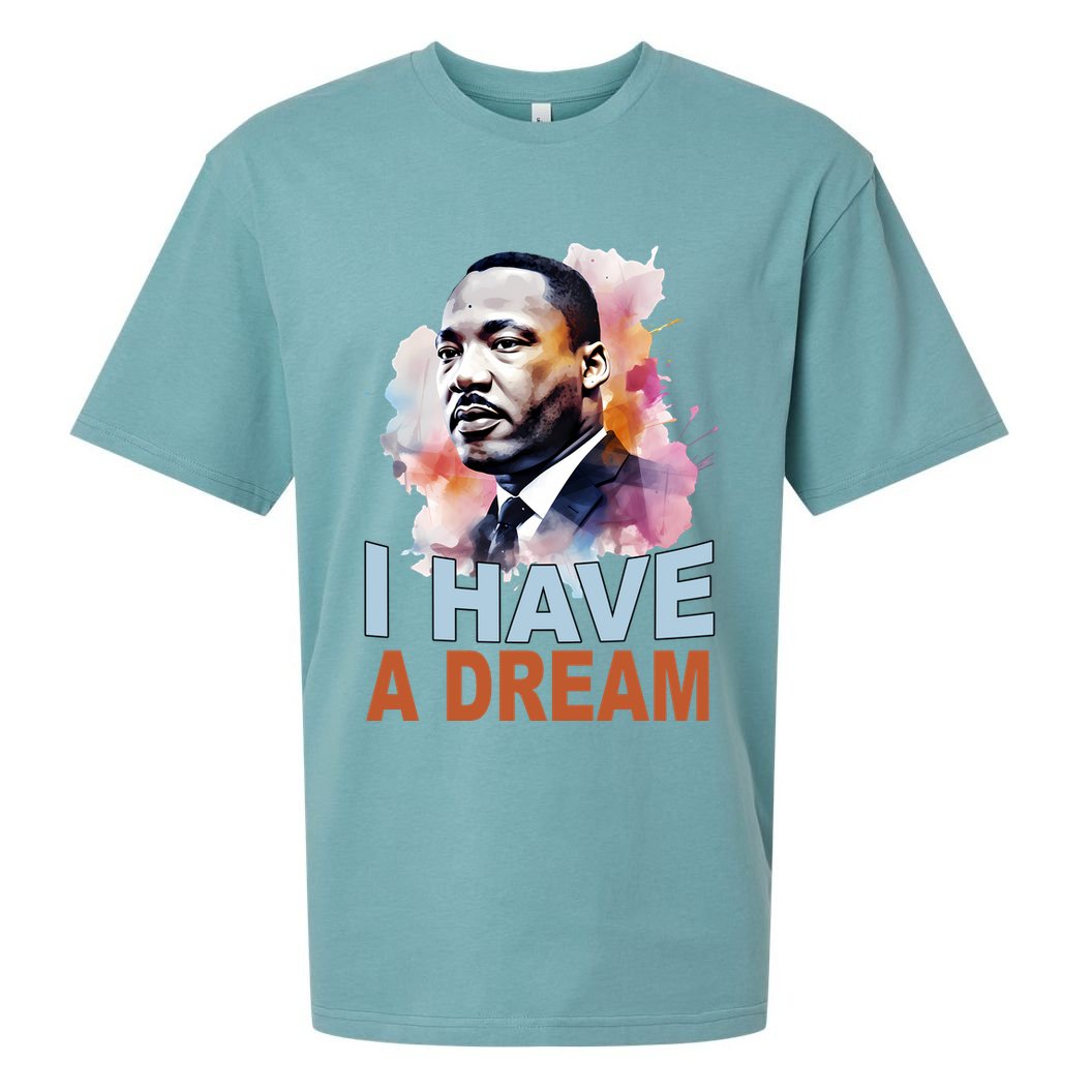 I Have A Dream Martin Luther King Jr. Mlk Day Sueded Cloud Jersey T-Shirt