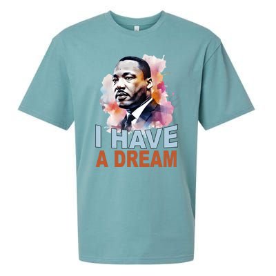 I Have A Dream Martin Luther King Jr. Mlk Day Sueded Cloud Jersey T-Shirt