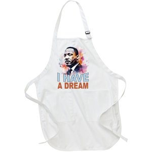 I Have A Dream Martin Luther King Jr. Mlk Day Full-Length Apron With Pockets