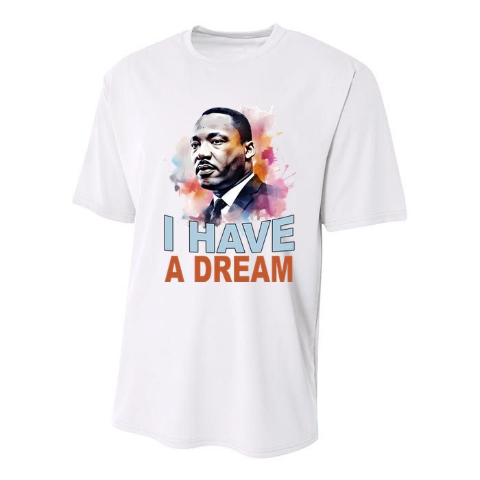 I Have A Dream Martin Luther King Jr. Mlk Day Youth Performance Sprint T-Shirt