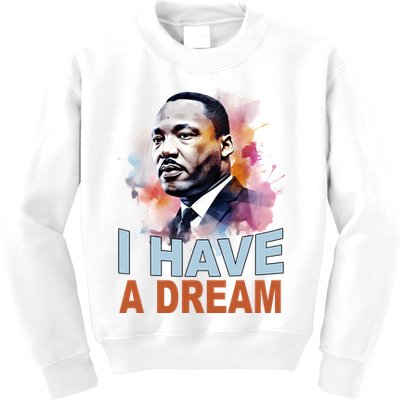 I Have A Dream Martin Luther King Jr. Mlk Day Kids Sweatshirt