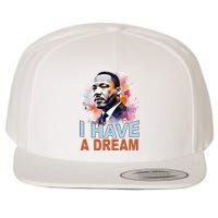 I Have A Dream Martin Luther King Jr. Mlk Day Wool Snapback Cap