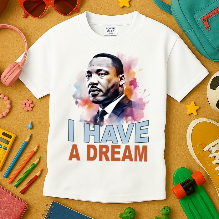 I Have A Dream Martin Luther King Jr. Mlk Day Kids T-Shirt
