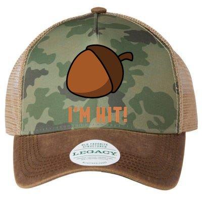 Im Hit Acorn Meme Funny Cop Parody 2024 Police Legacy Tie Dye Trucker Hat