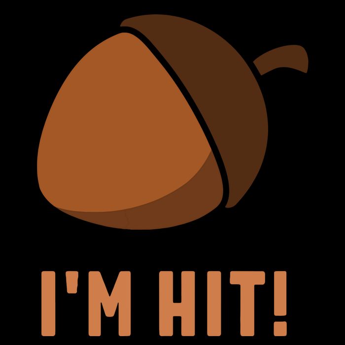 Im Hit Acorn Meme Funny Cop Parody 2024 Police Zip Tote Bag