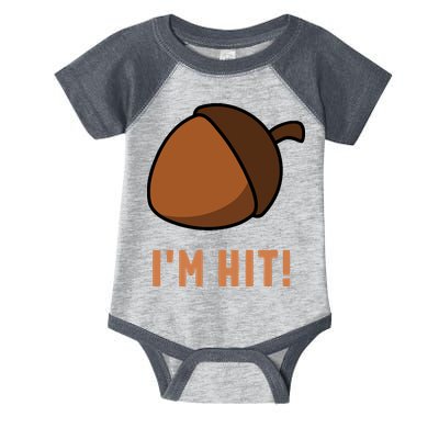 Im Hit Acorn Meme Funny Cop Parody 2024 Police Infant Baby Jersey Bodysuit