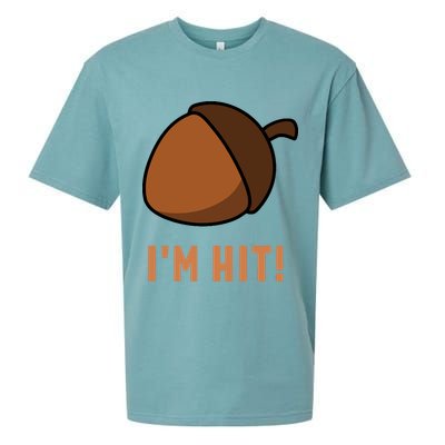 Im Hit Acorn Meme Funny Cop Parody 2024 Police Sueded Cloud Jersey T-Shirt