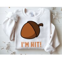 Im Hit Acorn Meme Funny Cop Parody 2024 Police Sweatshirt