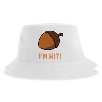 Im Hit Acorn Meme Funny Cop Parody 2024 Police Sustainable Bucket Hat