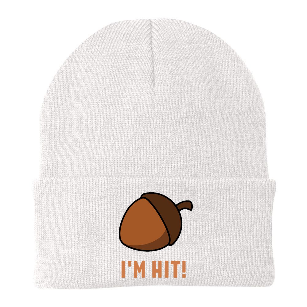 Im Hit Acorn Meme Funny Cop Parody 2024 Police Beanie