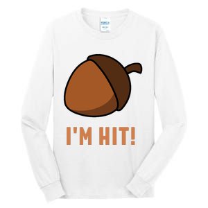 Im Hit Acorn Meme Funny Cop Parody 2024 Police Tall Long Sleeve T-Shirt