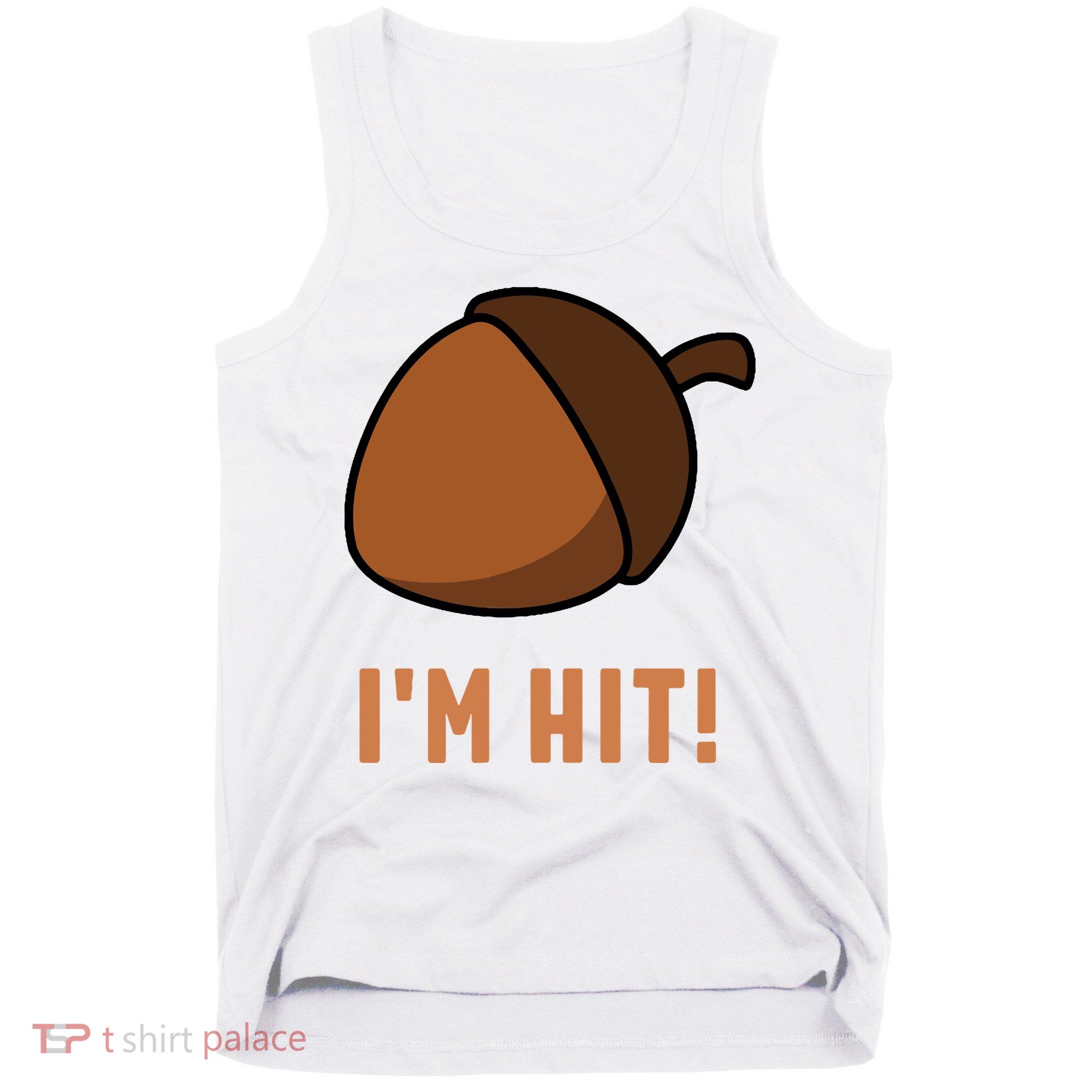 Im Hit Acorn Meme Funny Cop Parody 2024 Police Tank Top