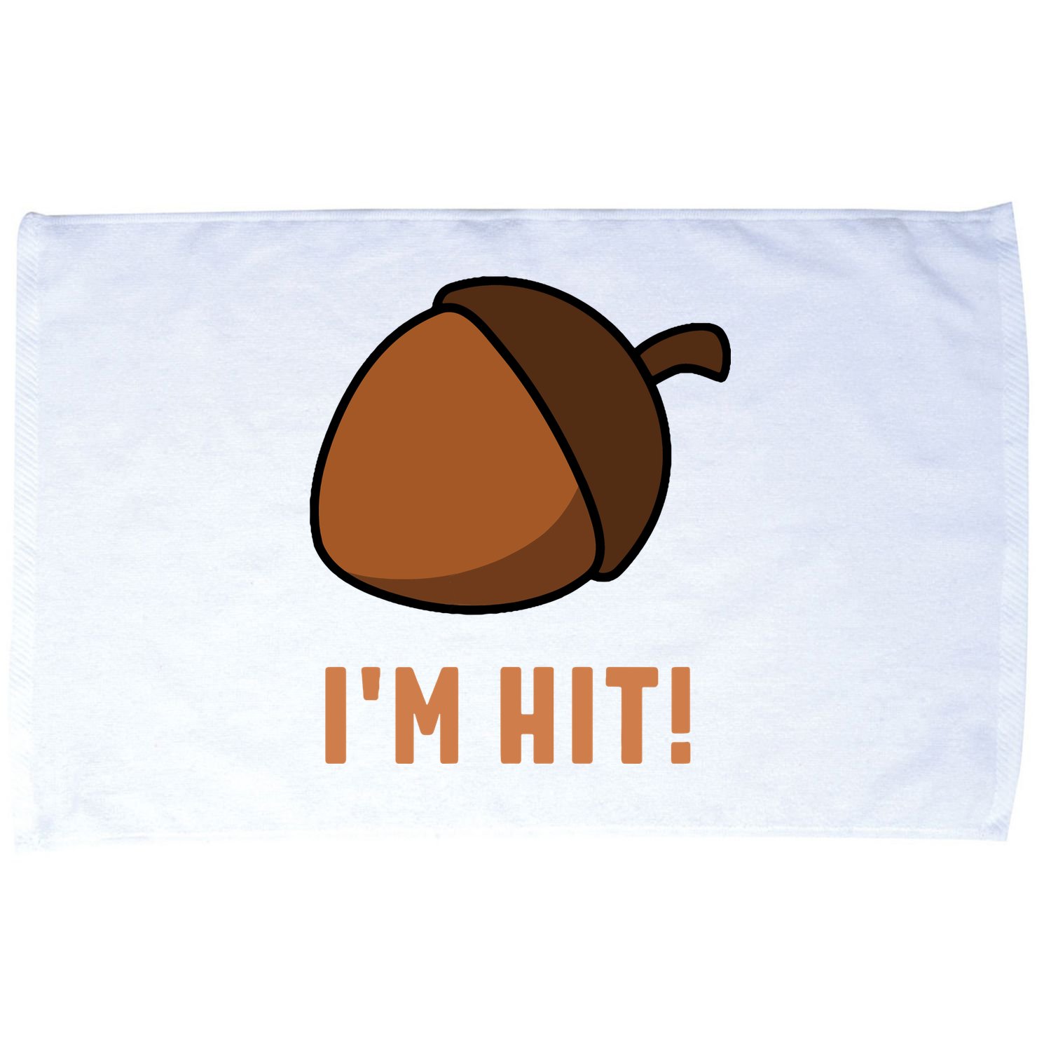 Im Hit Acorn Meme Funny Cop Parody 2024 Police Microfiber Hand Towel