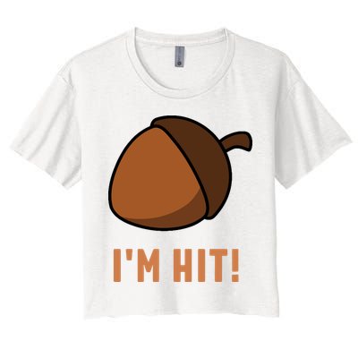 Im Hit Acorn Meme Funny Cop Parody 2024 Police Crop Top