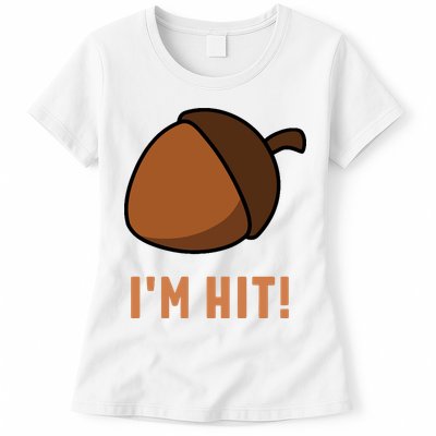 Im Hit Acorn Meme Funny Cop Parody 2024 Police Womens T-Shirt