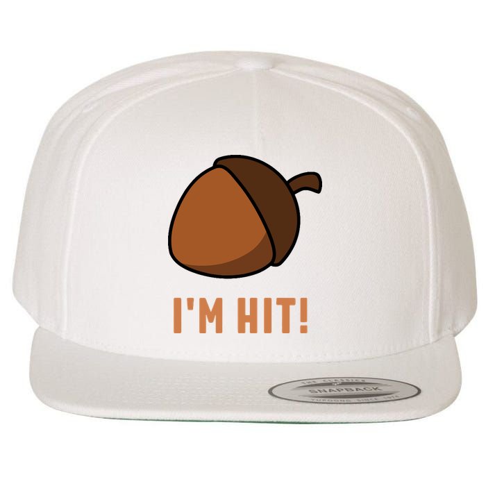 Im Hit Acorn Meme Funny Cop Parody 2024 Police Wool Snapback Cap