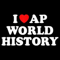 I Heart AP World History Red Heart Funny Retro Design Backpack