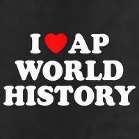 I Heart AP World History Red Heart Funny Retro Design Beanie